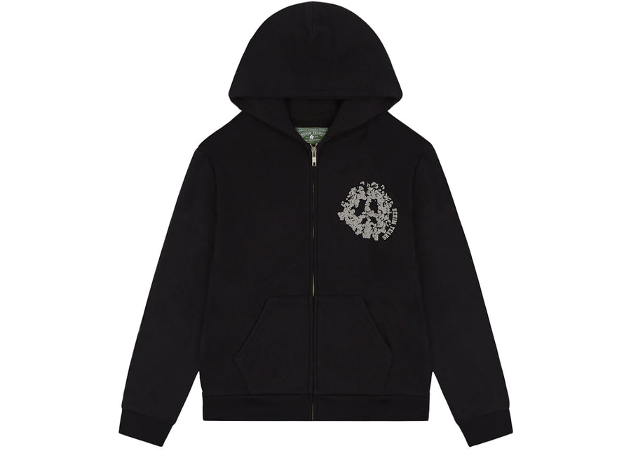Sweat à capuche zippé Denim Tears Denim University (SS24) Noir