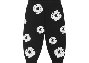 Denim Tears Kids Cotton Wreath Sweatpants Black