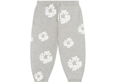 Denim Tears Kids Cotton Wreath Sweatpants Grey