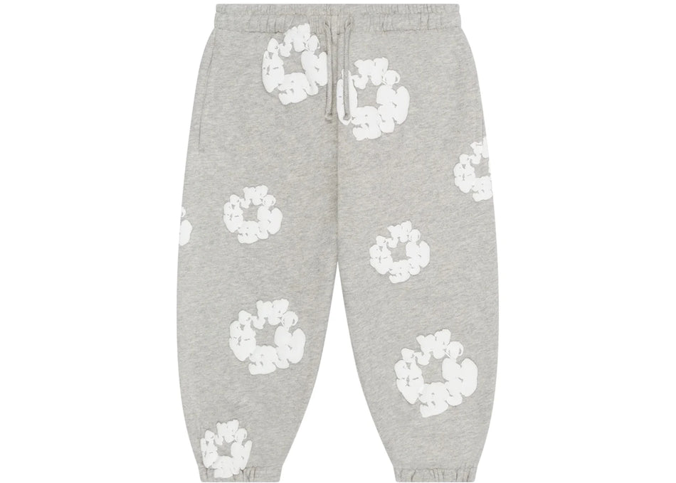 Denim Tears Kids Cotton Wreath Sweatpants Grey