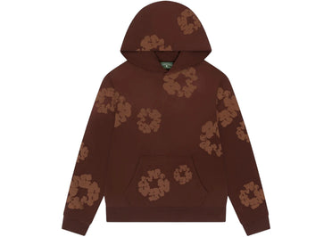 Denim Tears Mono Cotton Wreath Hoodie Brown