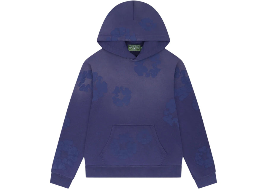 Sweat à capuche Denim Tears Mono Cotton Wreath bleu délavé