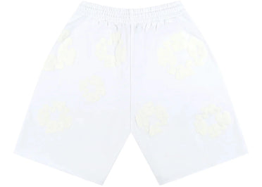 Denim Tears Mono Cotton Wreath Shorts White