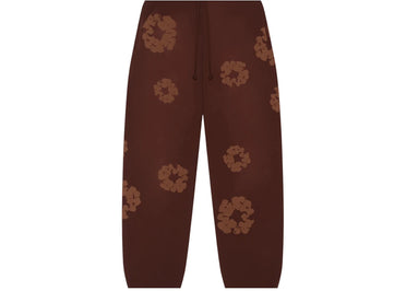 Denim Tears Mono Cotton Wreath Sweatpants Brown