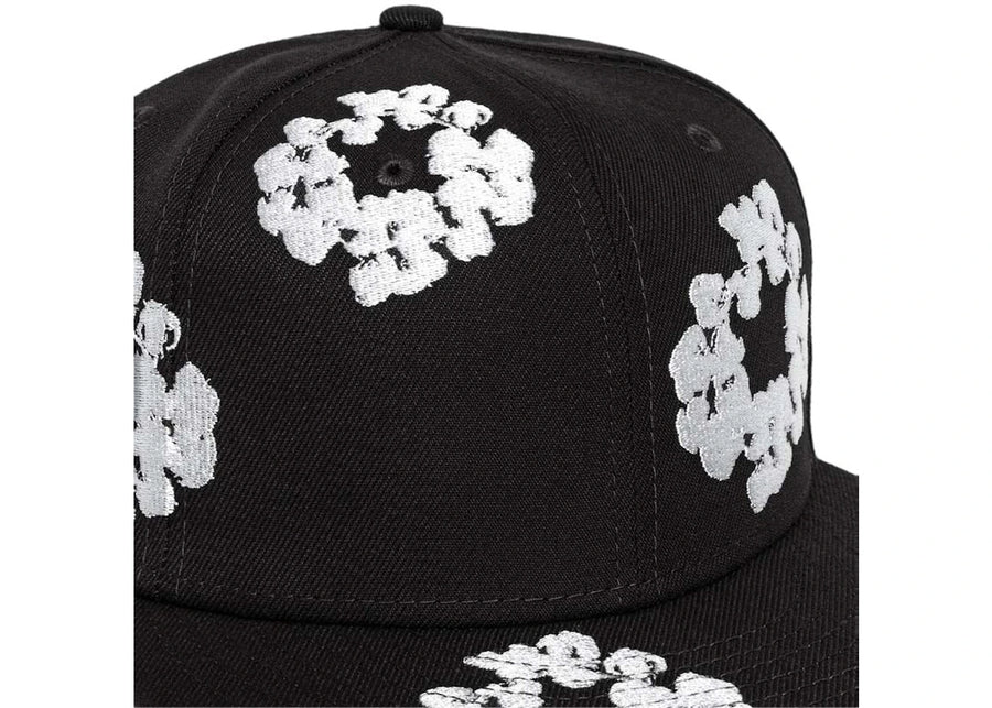 Casquette New Era Denim Tears Cotton Wreath 59/50 noire