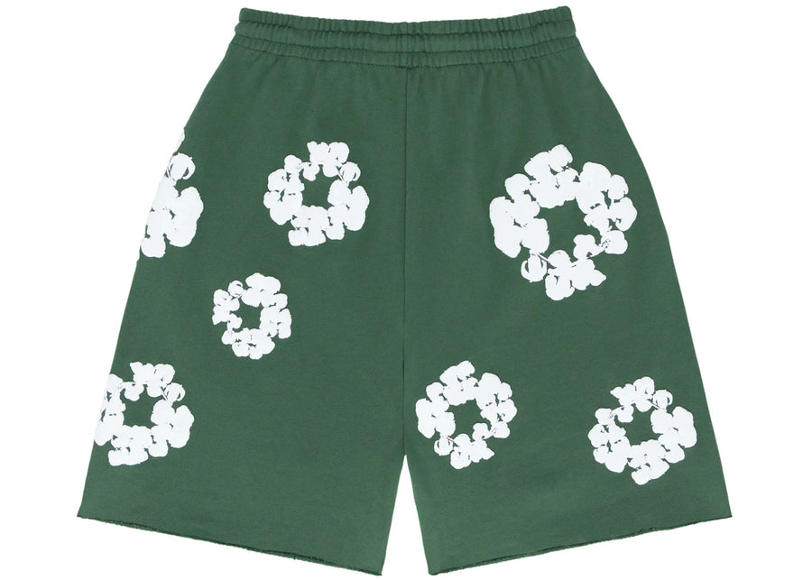 Denim Tears The Cotton Wreath Shorts Green