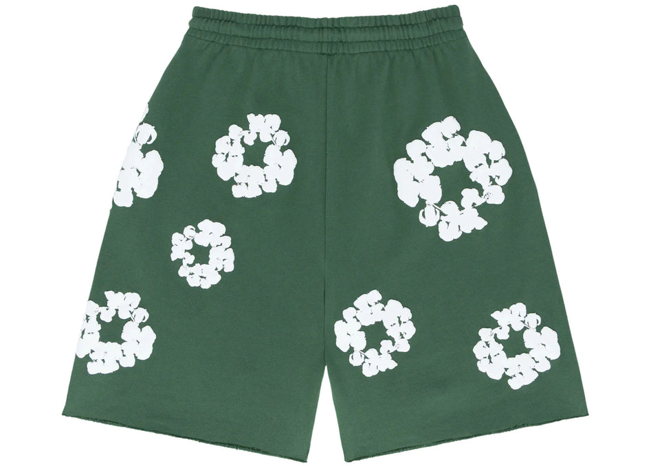 Denim Tears The Cotton Wreath Shorts Green
