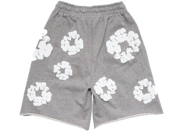 Denim Tears The Cotton Wreath Shorts Grey