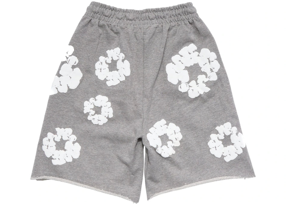 Denim Tears The Cotton Wreath Shorts Grey