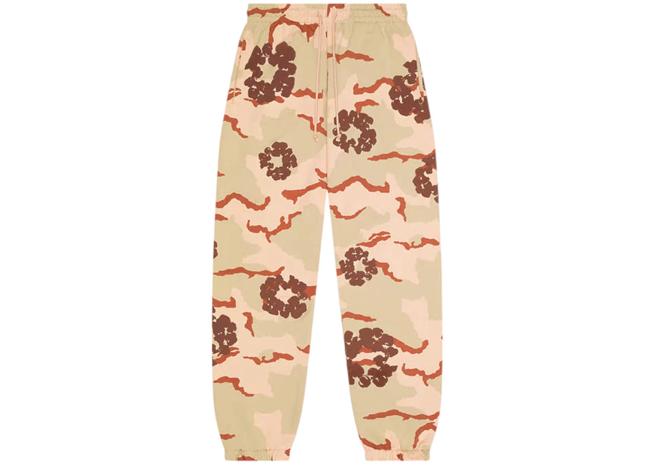 Denim Tears The Cotton Wreath Sweatpant Tan Camo