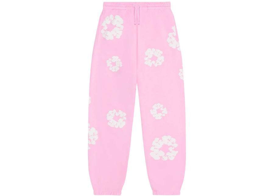 Denim Tears The Cotton Wreath Sweatpants Powder Pink