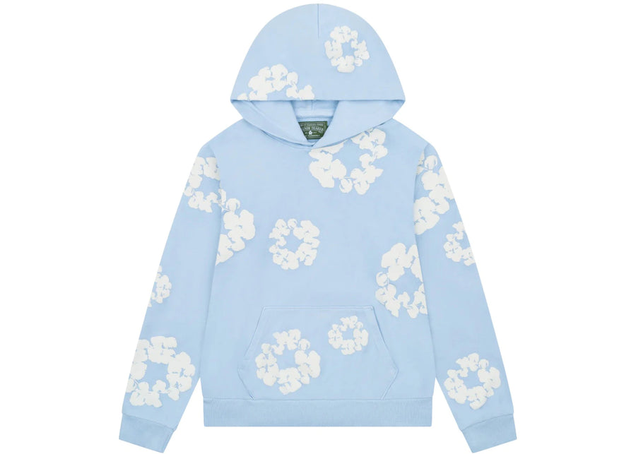 Sweat-shirt Denim Tears The Cotton Wreath bleu poudré