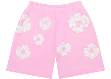 Denim Tears The Cotton Wreath Sweatshorts Powder Pink