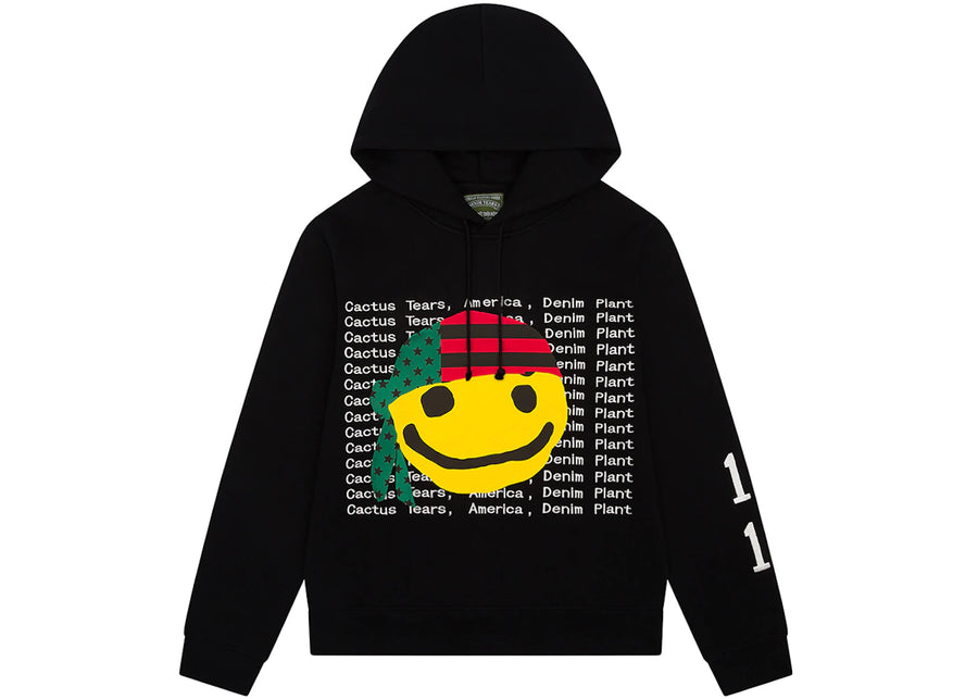 Sweat à capuche noir Denim Tears x CPFM Cactus Tears