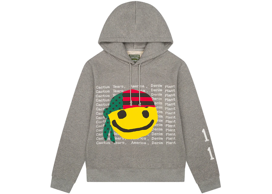 Sweat à capuche gris Denim Tears x CPFM Cactus Tears