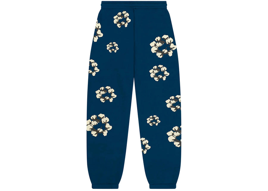 Pantalon de survêtement Denim Tears x CPFM Cactus Tears Wreath, bleu marine