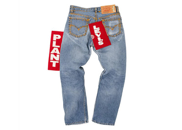 Denim Tears x Cactus Plant Flea Market x Levi's ComplexCon Denim Jeans Blue