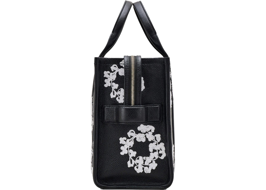 Denim Tears x Marc Jacobs Leather Tote Bag Medium Black