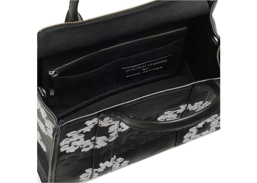 Denim Tears x Marc Jacobs Leather Tote Bag Medium Black