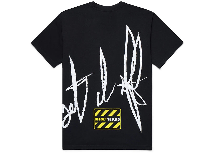 T-shirt noir Denim Tears x Offset Set It Off #2