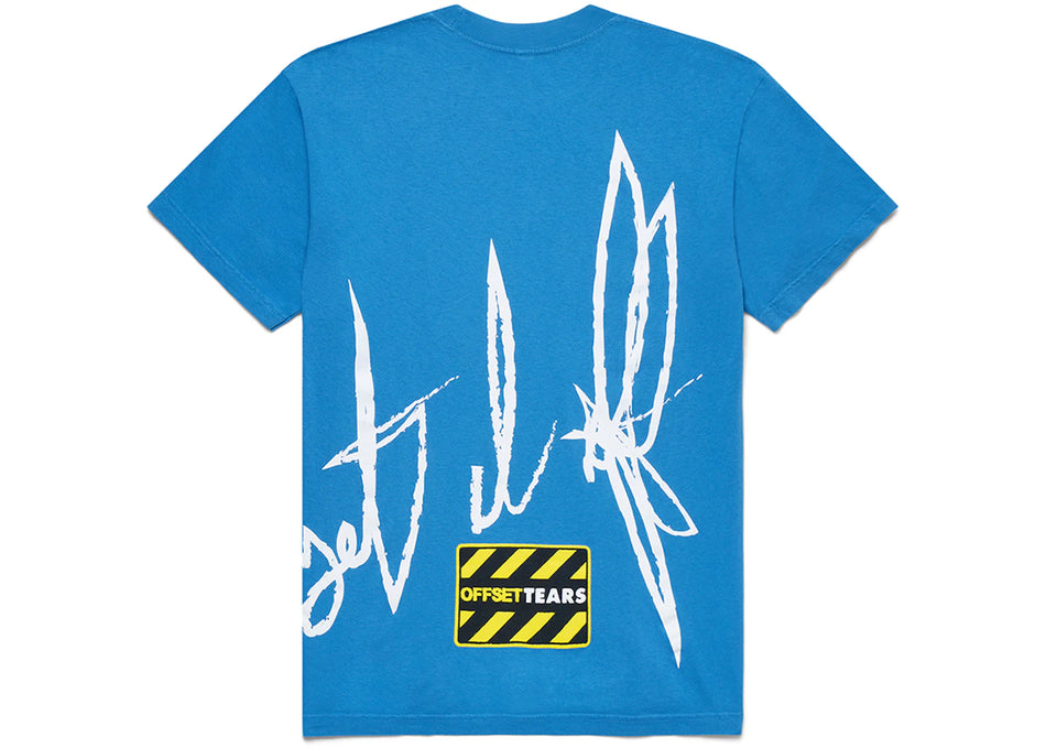 Denim Tears x Offset Set It Off #2 T-shirt Blue