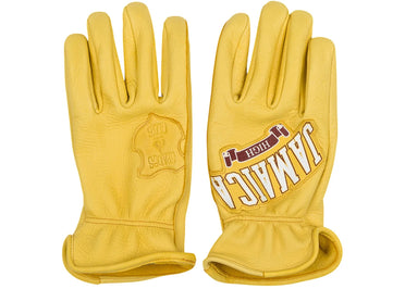 Denim Tears x Stussy Dad Gloves Yellow