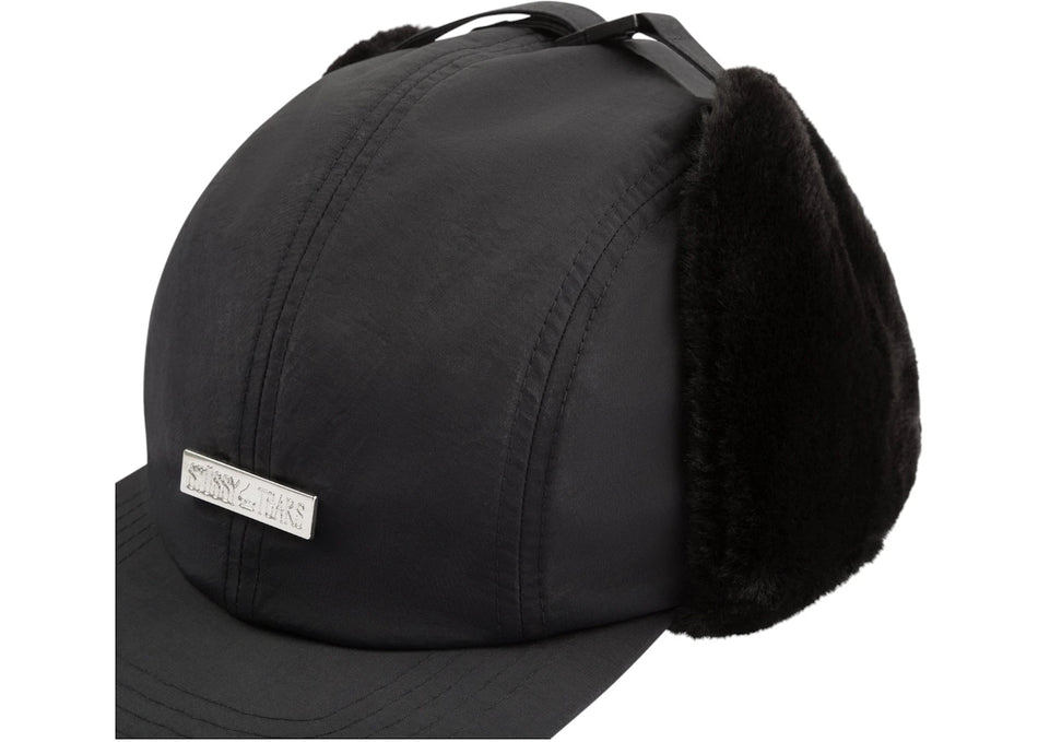 Denim Tears x Stussy Elmer Earflap Cap Black