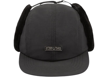 Denim Tears x Stussy Elmer Earflap Cap Black