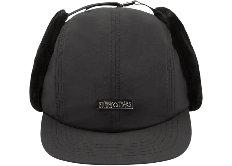 Casquette à oreillettes Denim Tears x Stussy Elmer noire