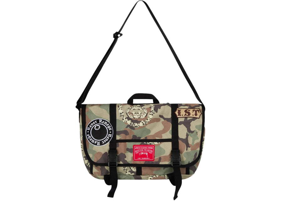 Sac messager Denim Tears x Stussy Tears camouflage