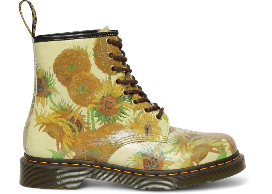 Dr. Martens 1460 Lace Up Boot The National Gallery Van Gogh Sunflowers