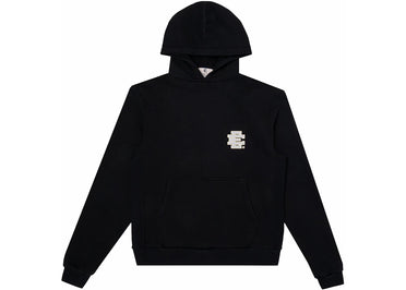 Eric Emanuel EE Basic Hoodie Jet Black/Metallic Silver
