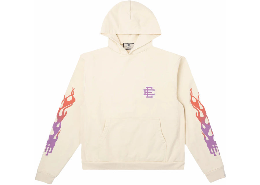 Sweat à capuche basique Eric Emanuel EE (SS23) Blanc cassé