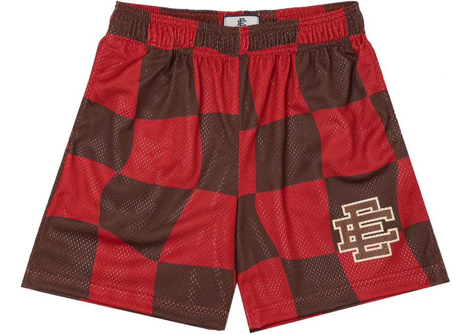 Eric Emanuel EE Basic Short Red Chocolate Wavy Flag