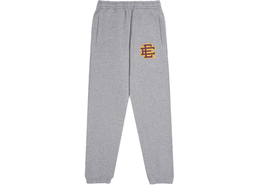 Pantalon de survêtement basique Eric Emanuel EE Gris chiné/Violet/Jaune