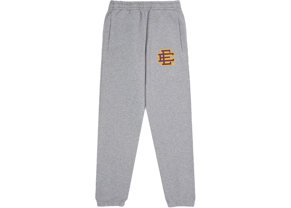 Eric Emanuel EE Basic Sweatpant Heather Grey/Purple/Yellow