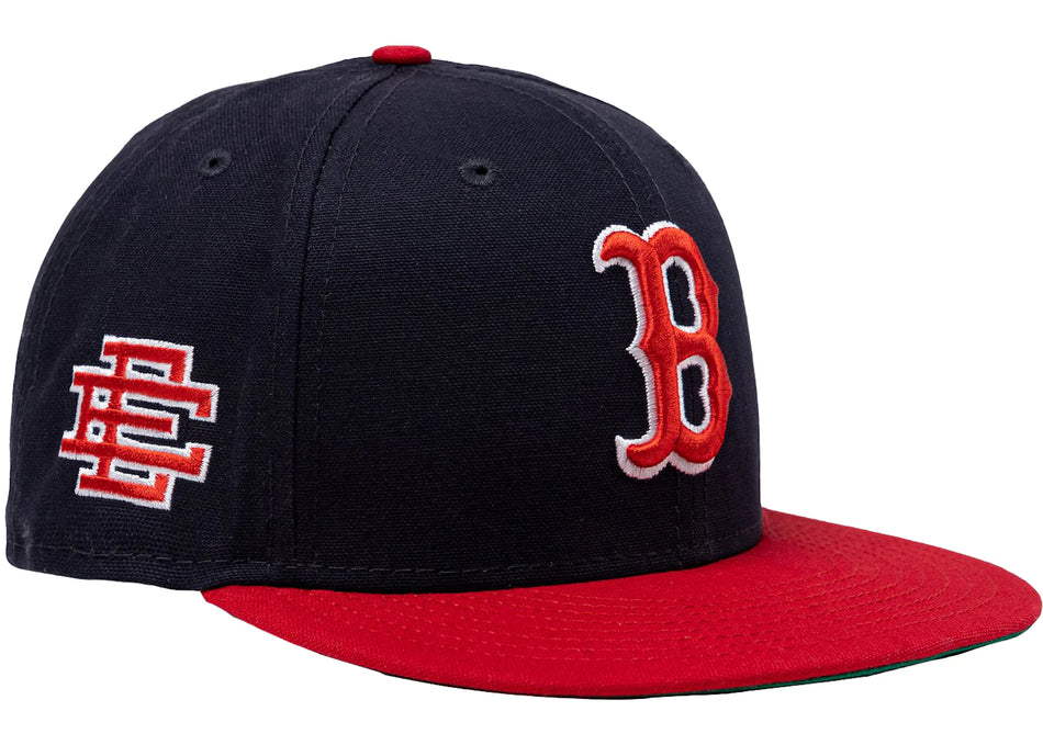 Eric Emanuel EE Boston Red Sox NE 59Fifty Fitted Hat Navy/Red