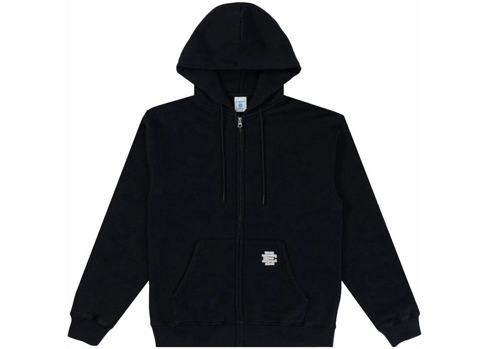 Eric Emanuel EE Full Zip Hoodie Black/Grey