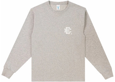 Eric Emanuel EE Long Sleeve T-Shirt Heather Grey/White