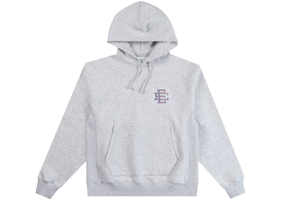 Eric Emanuel EE Swarovski Hoodie Grey