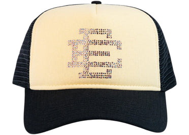 Eric Emanuel EE Swarovski Trucker Hat Black/Pink