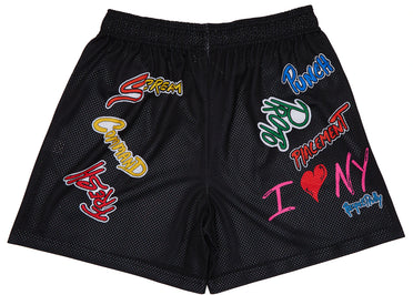 Eric Emanuel x Matty Boy EE Shorts Black/Blue