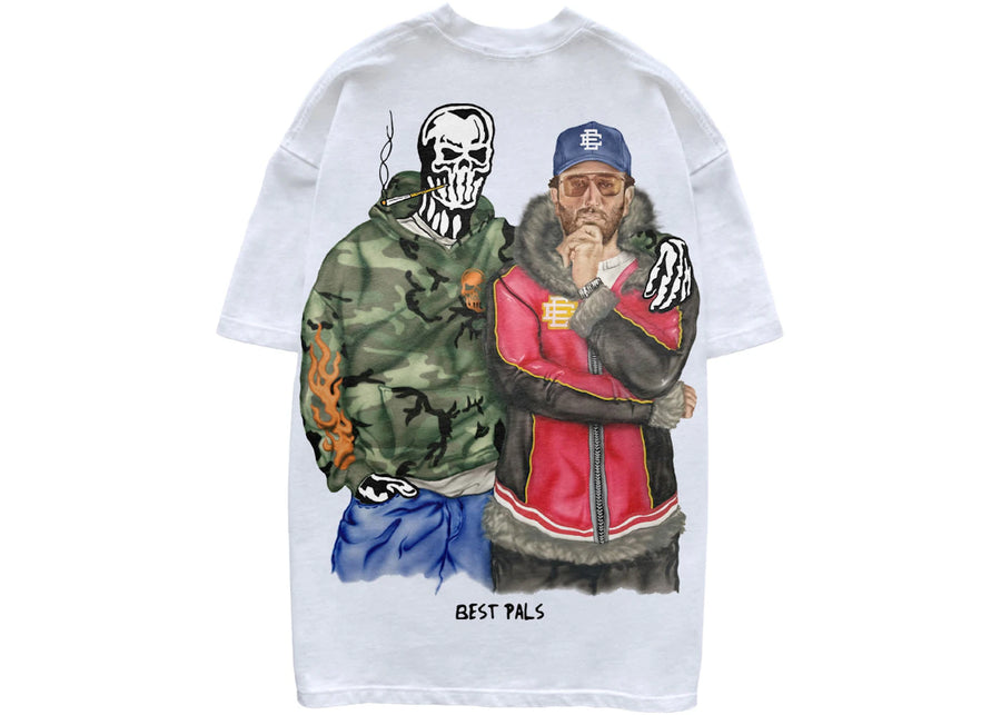 Eric Emanuel x Warren Lotas Best Pals T-shirt White