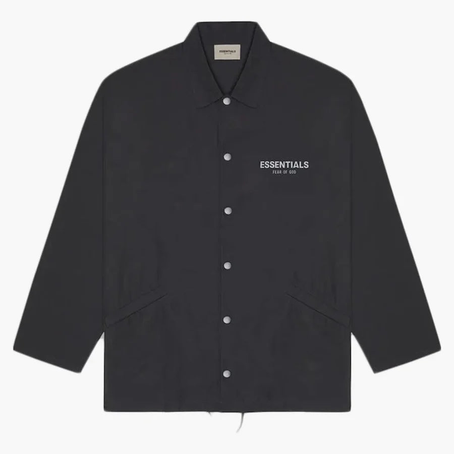 Fear Of God Essentials Coach Jacket Dark Slate/stretch Limo/black