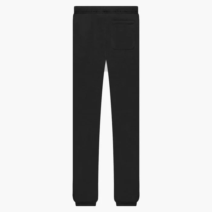Pantalon de survêtement Fear Of God Essentials pour enfants, noir/extensible, couleur limousine