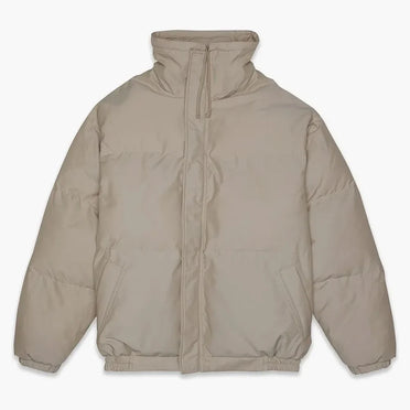 Fear Of God Essentials Puffer Jacket Taupe