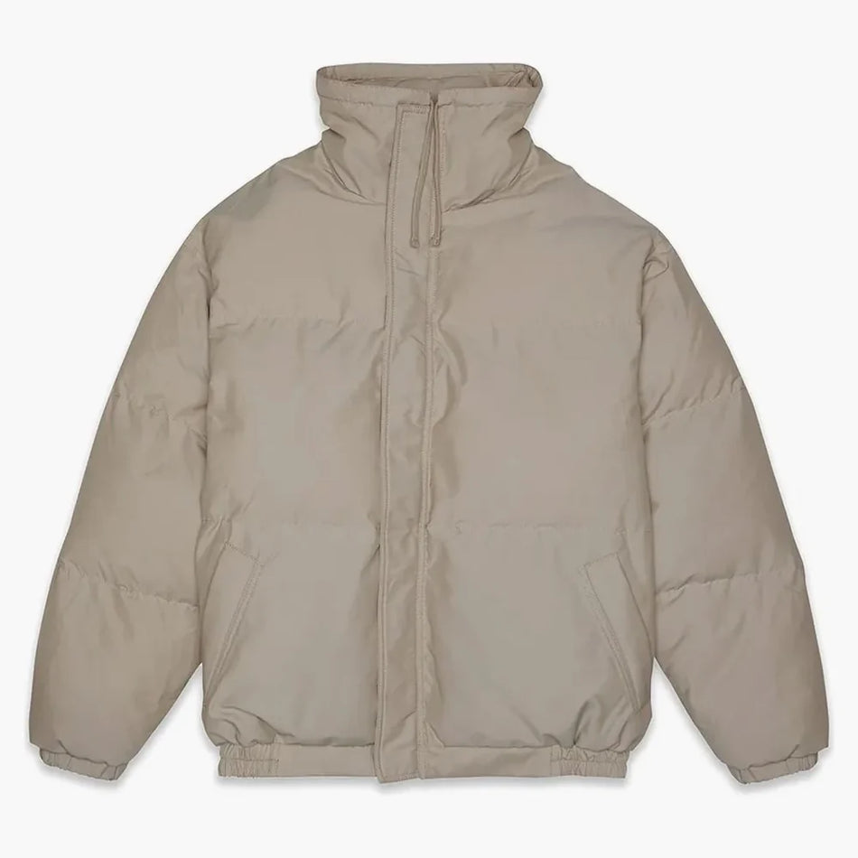Fear Of God Essentials Puffer Jacket Taupe