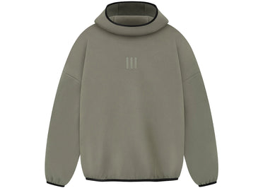 Fear of God Athletics Suede Fleece Hoodie Clay