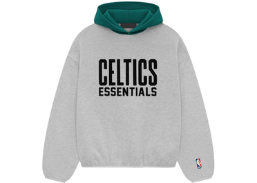 Fear of God Essentials Celtics Hoodie Light Heather