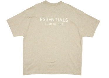 Fear of God Essentials Classic Short Sleeve Tee Heather Stone